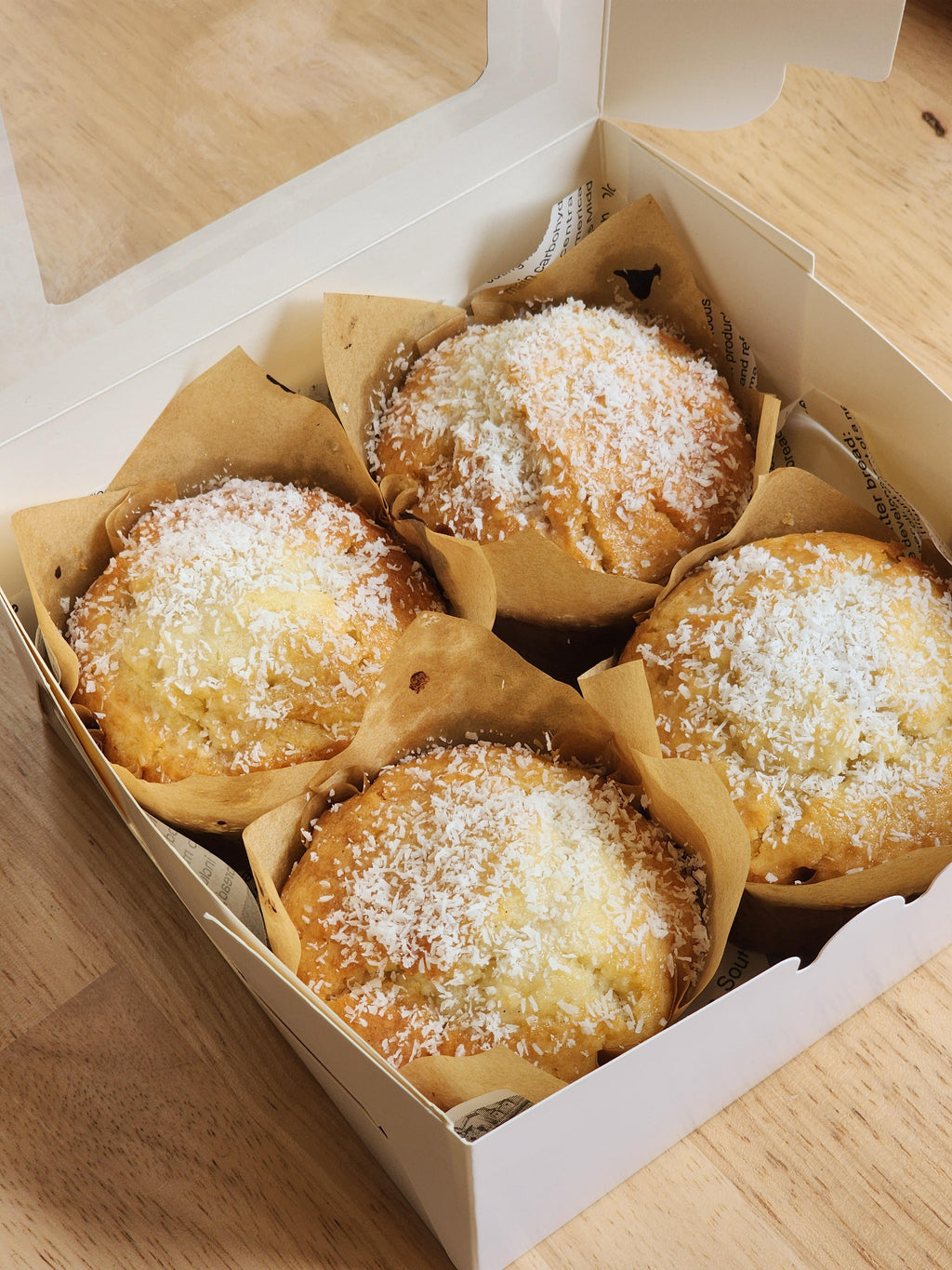 Coconut Muffins x4