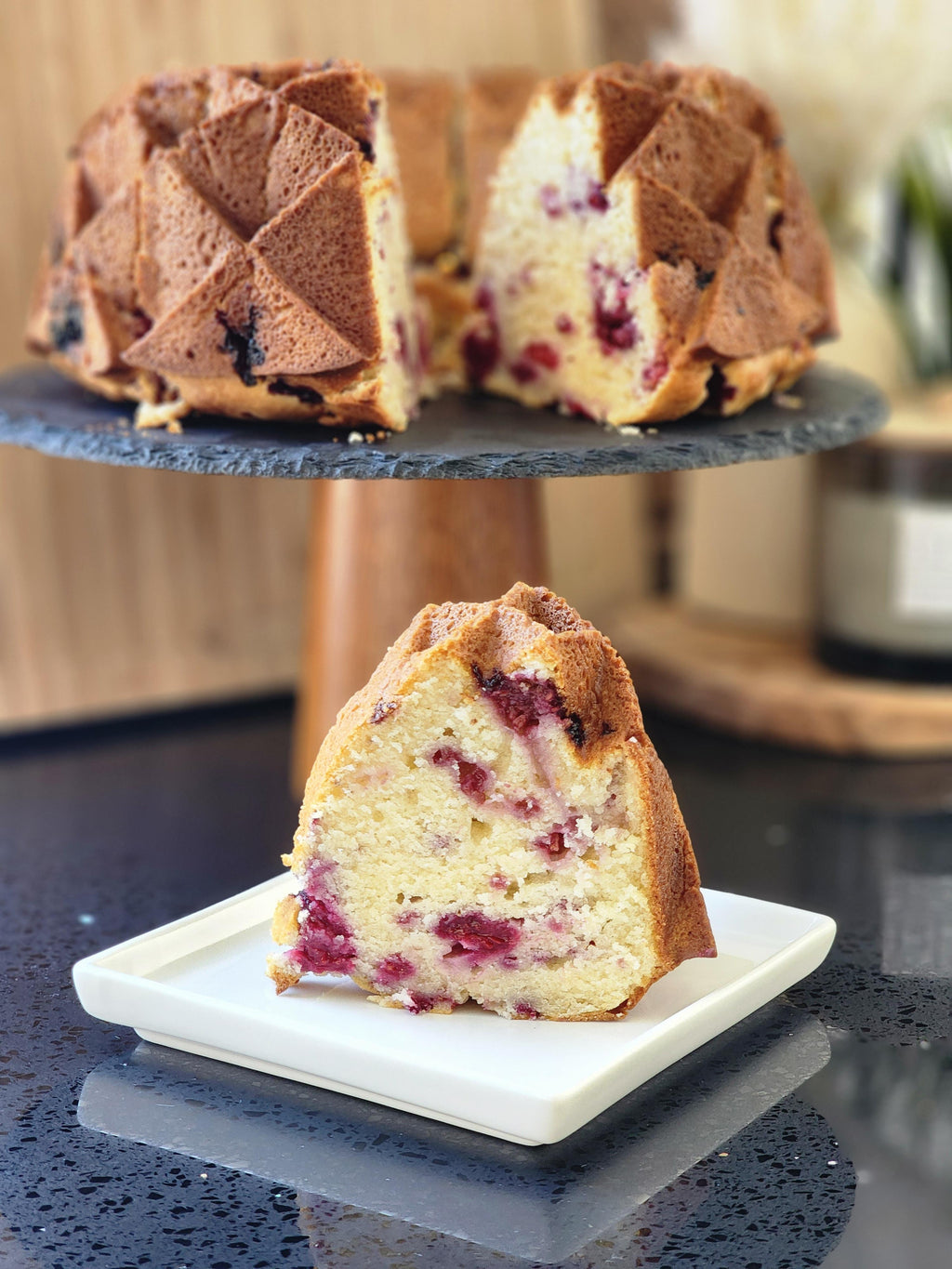 Raspberry & Vanilla Cake