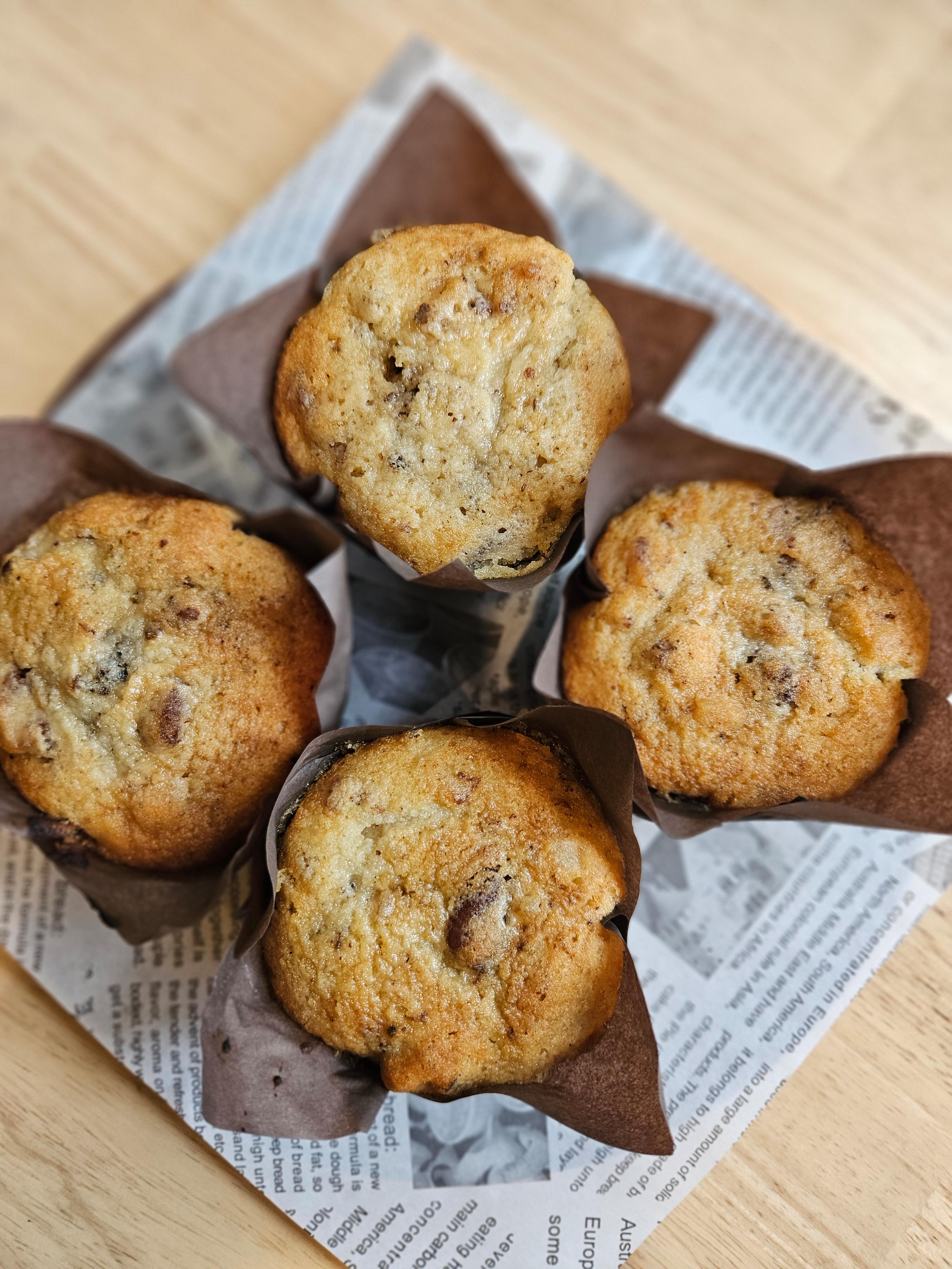 Walnut & Pecan Muffins x4