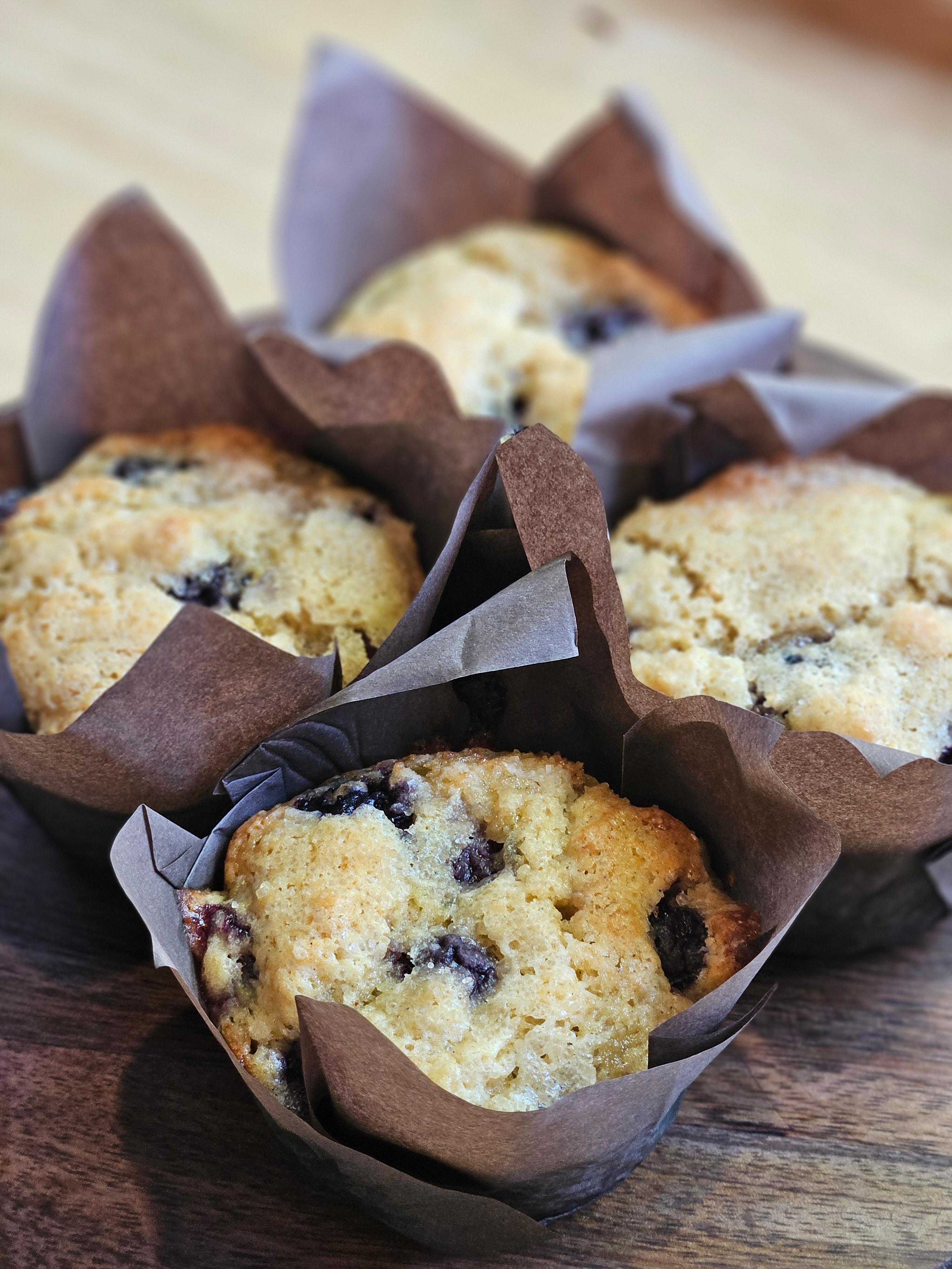 Lemon Blueberry Muffins x4