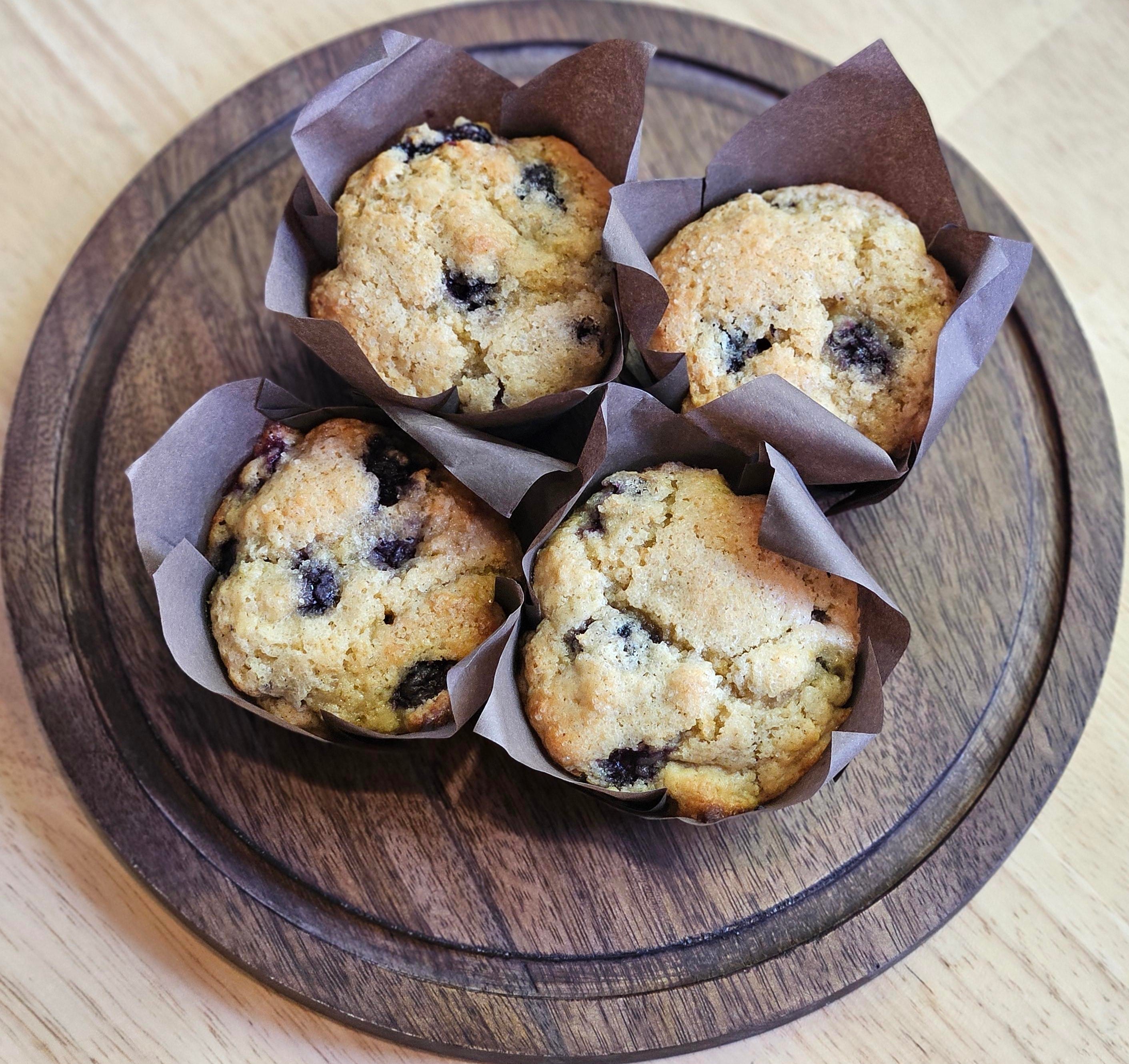 Lemon Blueberry Muffins x4