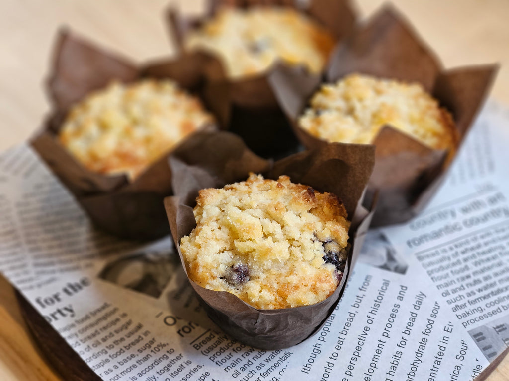 Lemon Blueberry Muffins x4