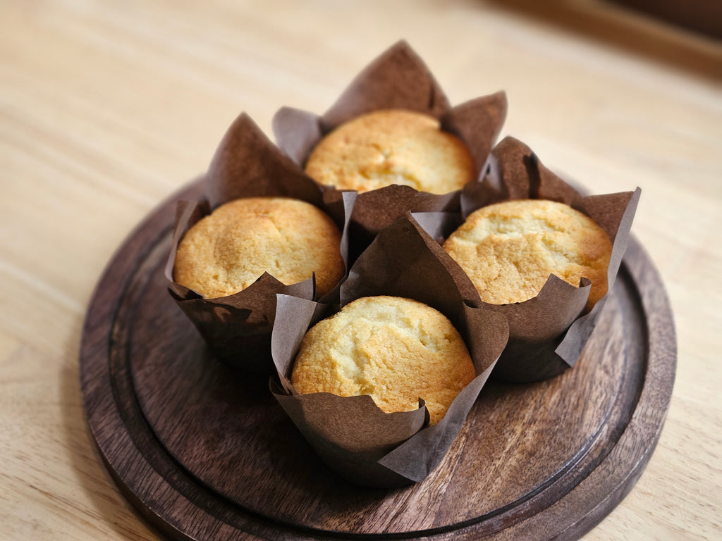 Vanilla Velvet Muffins x4