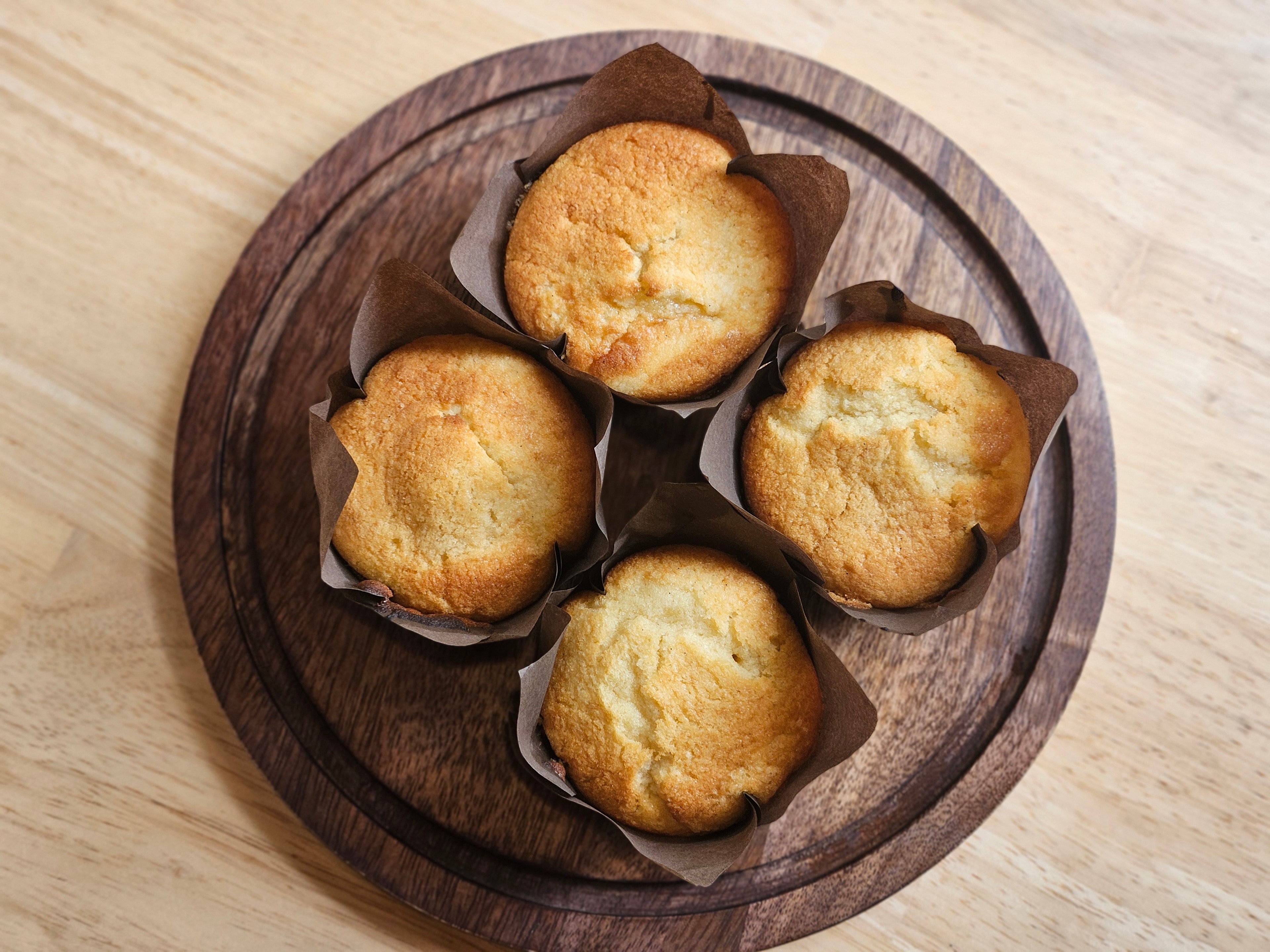 Vanilla Velvet Muffins x4