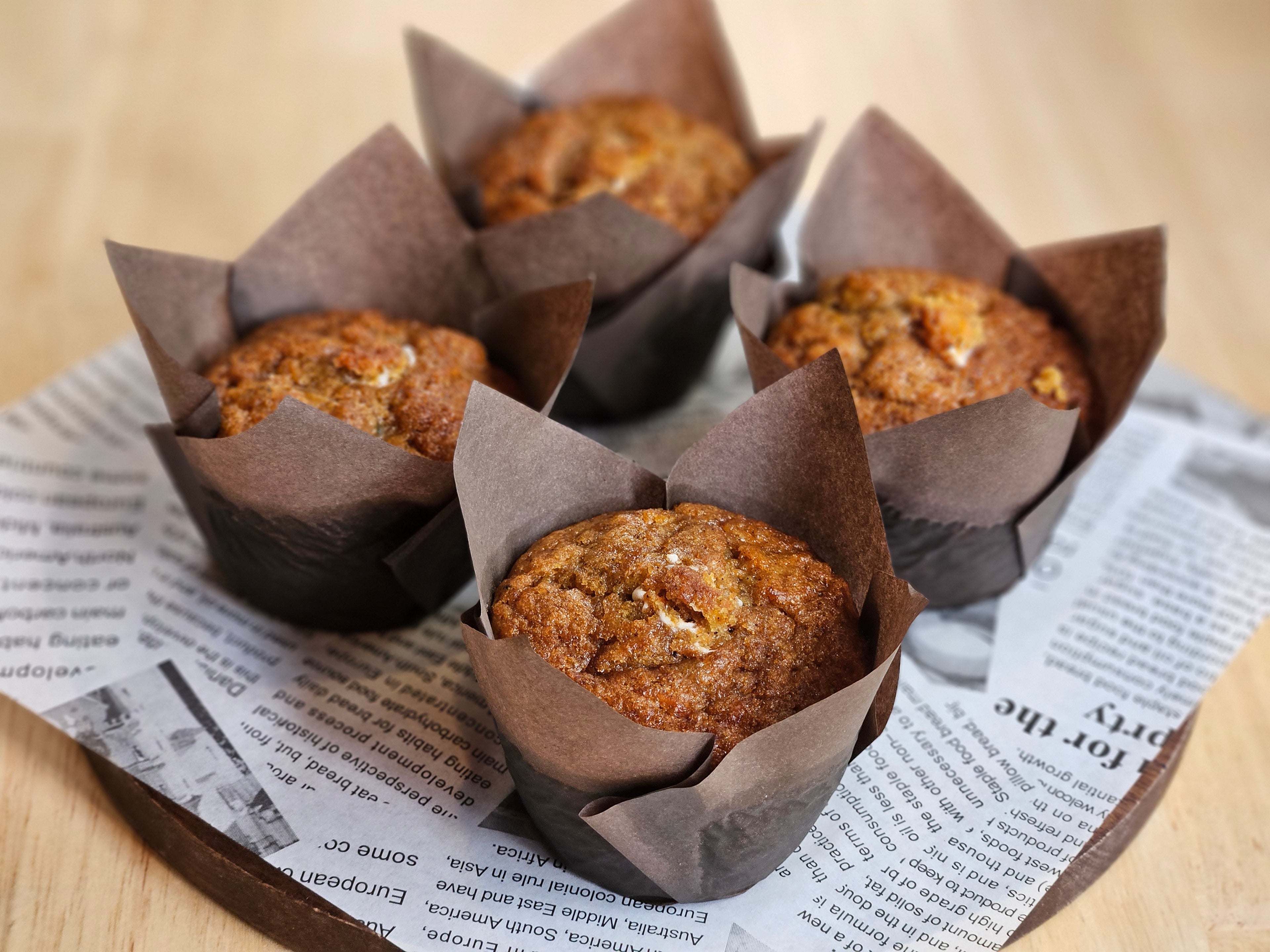 Carrot Cake Muffins x4