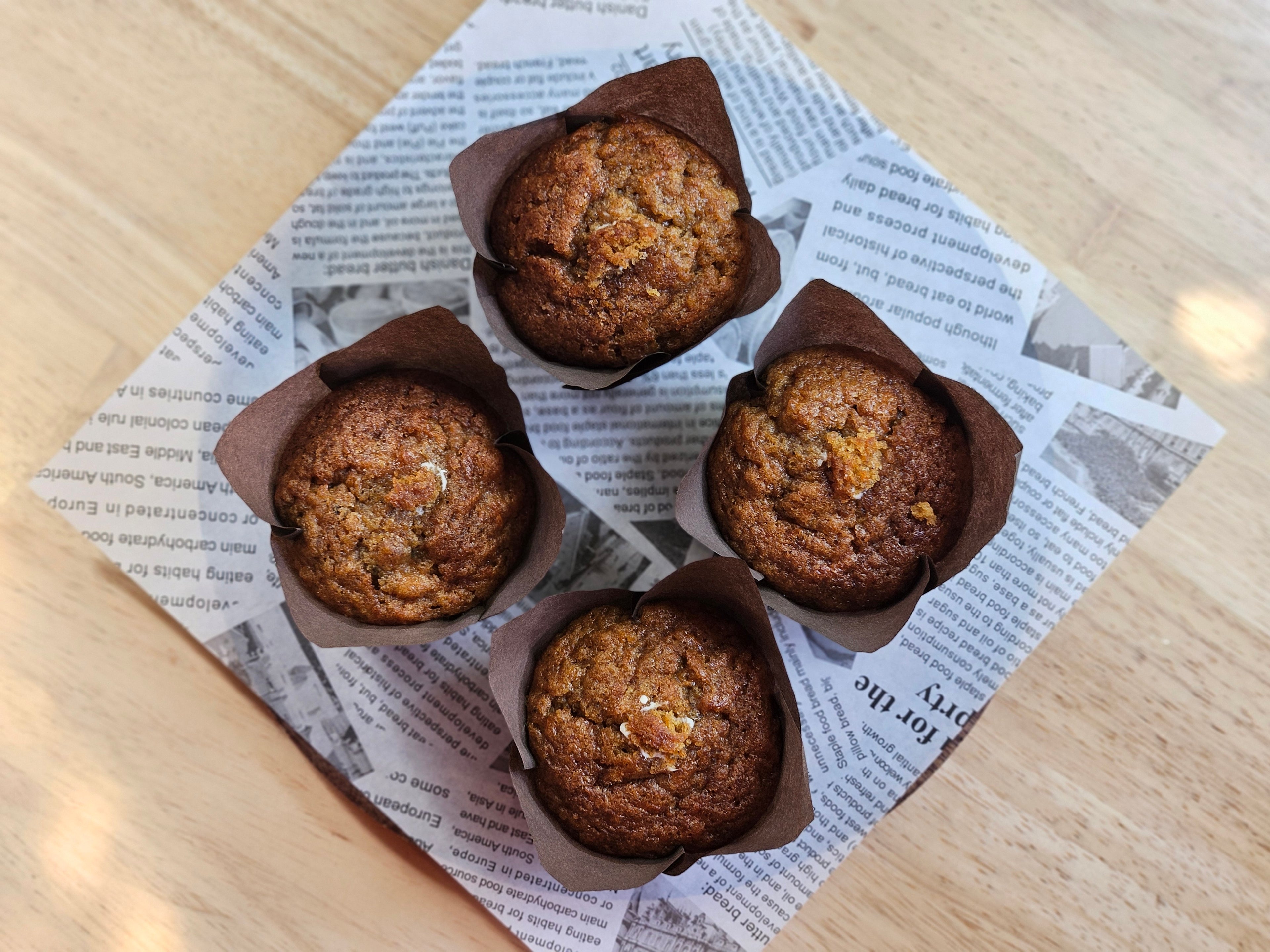 Carrot Cake Muffins x4