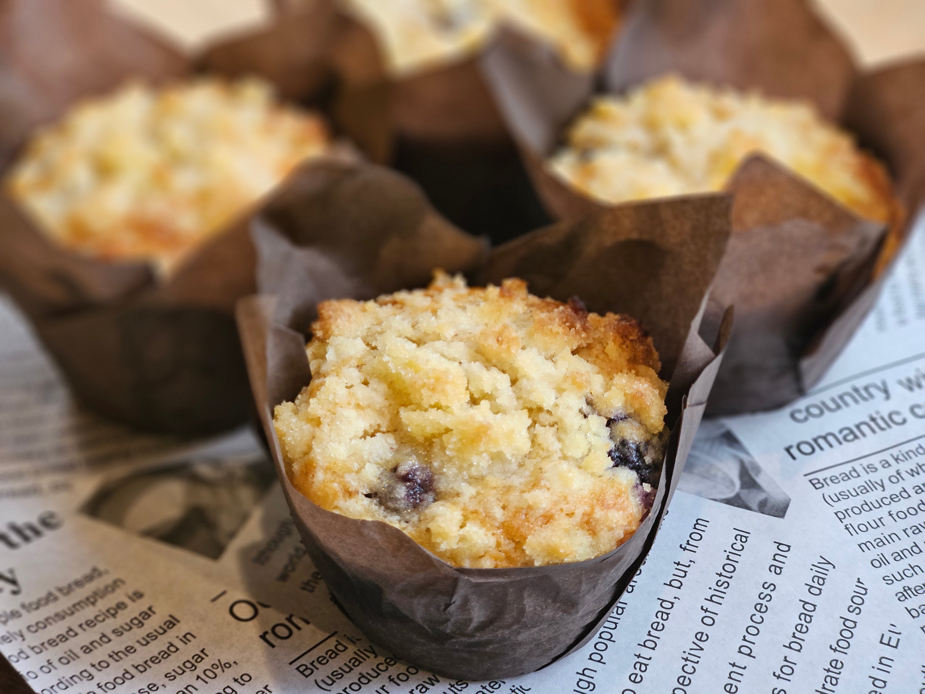 Lemon Blueberry Muffins x4